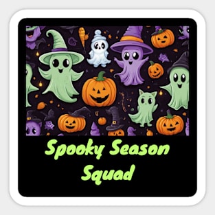 Spooky Season Squad Sticker